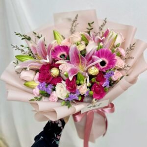 Fresh Mixed Flower & Rocher