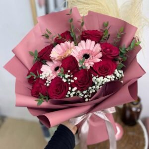 Fresh Rose & Gerbera