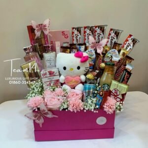 Snacks Box with Makeup Items