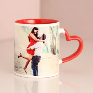 Personalized Red Ceramic Mug